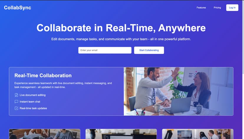 Real Time Collaboration Platform